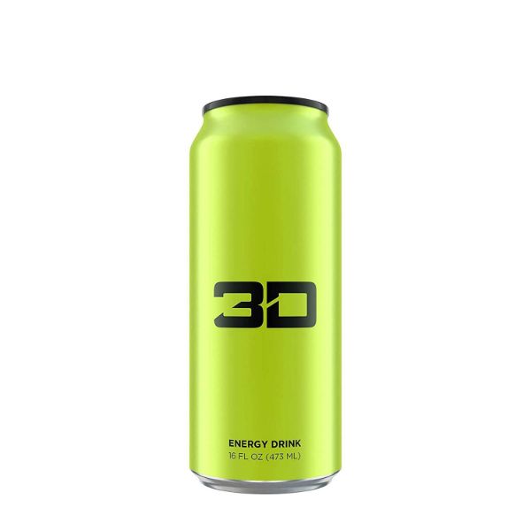 Picture of 3D. Energy Drink Citrus Mint 12 x330ml