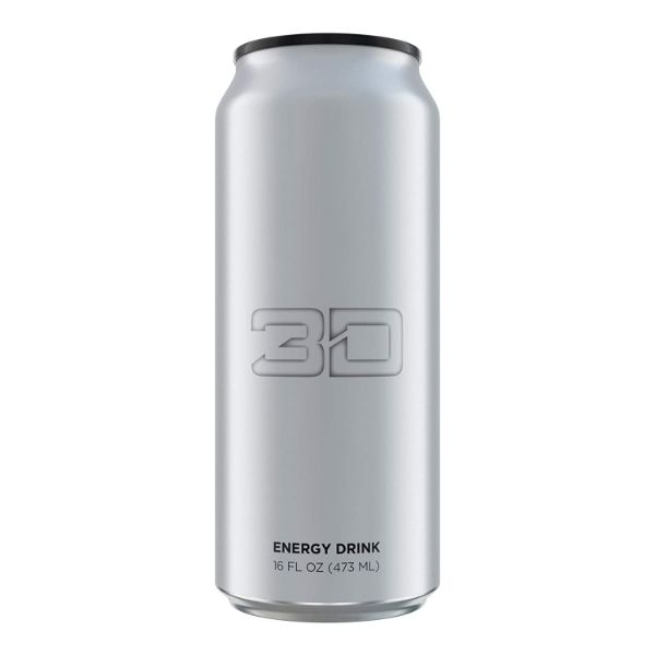 Picture of 3D. Energy Drink Strawberry 12 x330ml