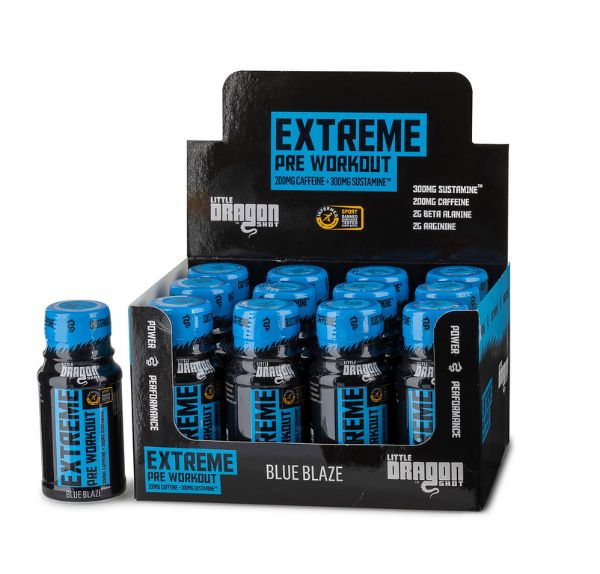 Picture of Little Dragon Pre Workout Blue Raspberry 24 x60ml