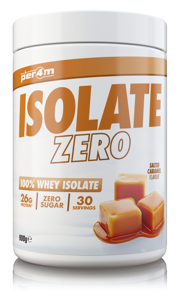 Picture of Per4m Salted Caramel WHEY ISOLATE ZERO 900g