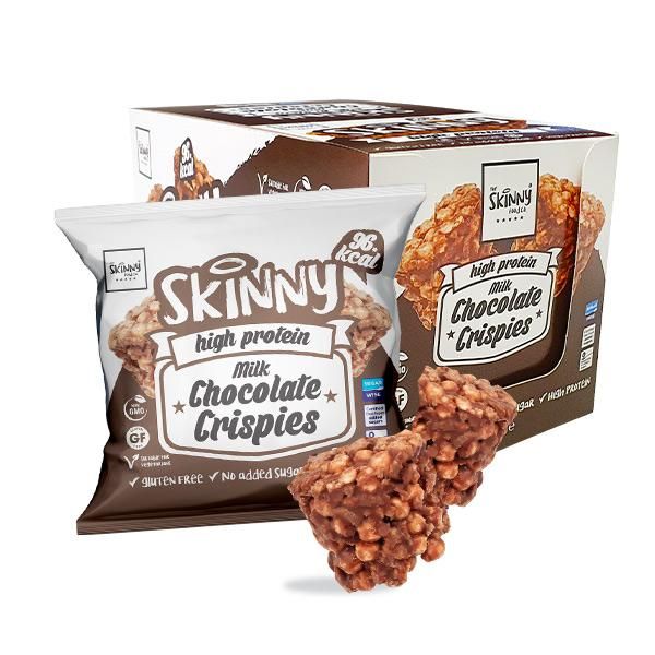 Picture of Skinny food Crispies Milk Chocolate 10 x23g
