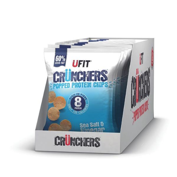 Picture of UFIT Crunchers Salt and Vinegar 11 x35g