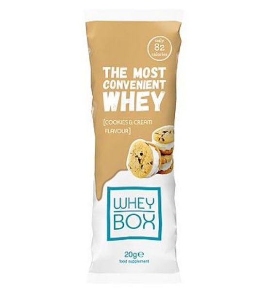 Picture of Whey Box Cookies & Cream 12 x20g