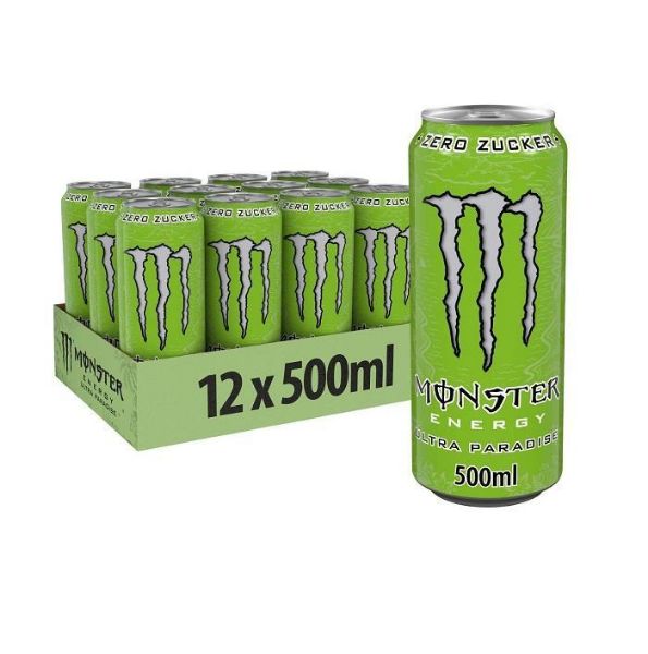 Picture of MONSTER ULTRA PARADISE ENERGY DRINK 12 X500ML
