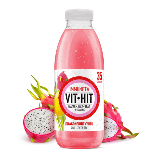 Picture of Vit Hit Immunitea Dragon Fruit 12 x500ml