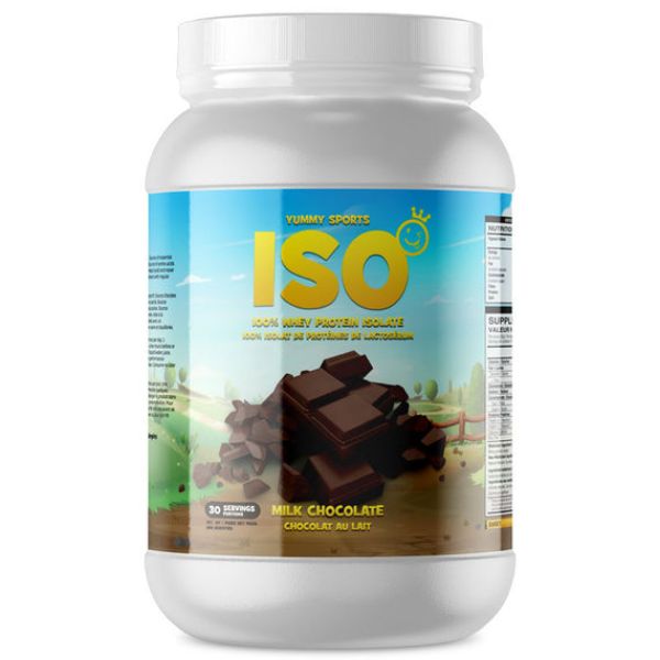 Picture of Yummy Sports ISO Tub Milk Chocolate 907g