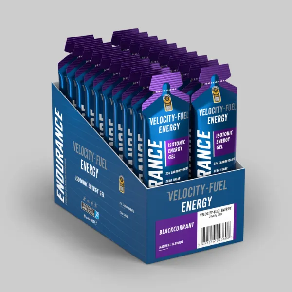 Picture of Gel Endurance Velocity Fuel - Energy Blackcurrant