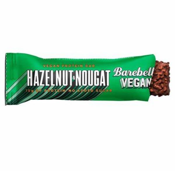 Picture of Barebell Bars Vegan Hazelnut Nougat 12 x55g