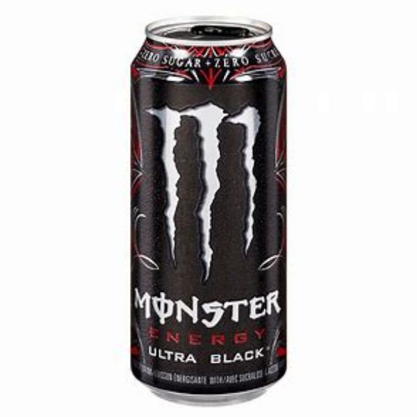 Picture of MONSTER ULTRA BLACK  ENERGY DRINK 12 X500ML