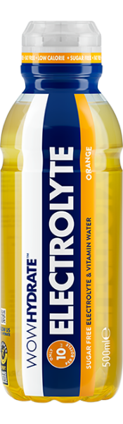 Picture of WOW Hydrate Electrolyte Orange 12 x500ml