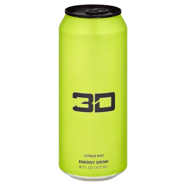 Picture of 3D ENERFY DRINK citrus 12x330ml (green)
