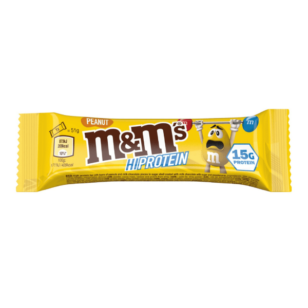 Picture of M&M Protein Bar Peanut 12 x51g