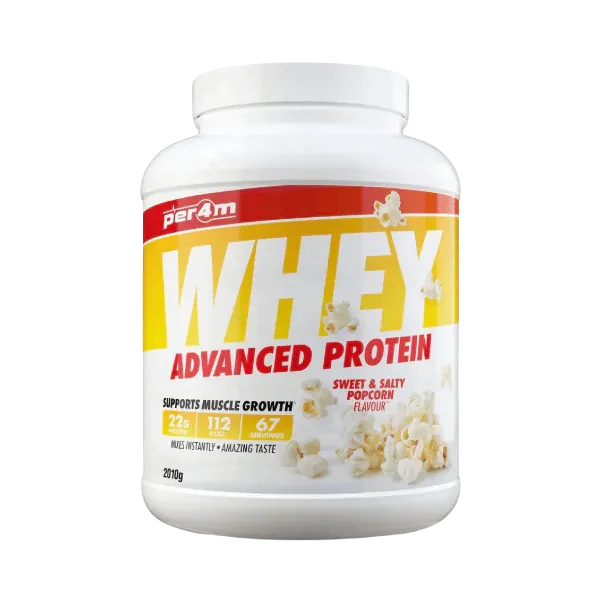 Picture of PER4M WHEY PROTEIN  SWEET SALTY POPCORN  2.01KG