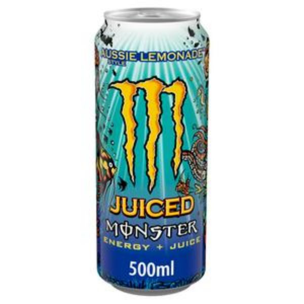 Picture of Monster Aussie Lemonade 12 x 500ml
