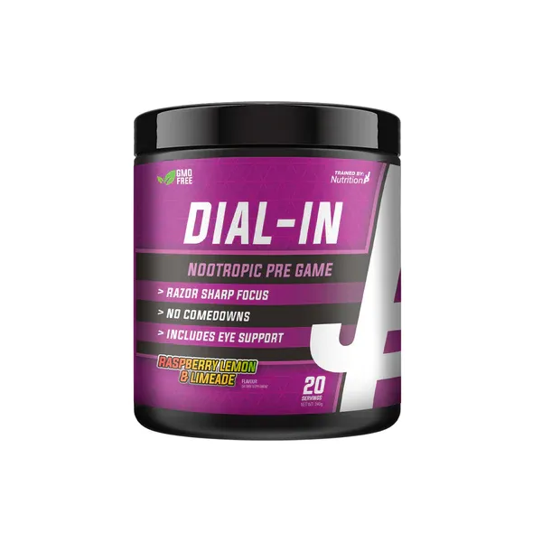 Picture of TRAINED BY JP DIAL IN NOOTROPIC 240G RASP LEM LIME