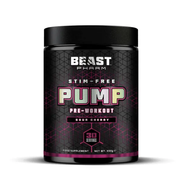 Picture of Beast Pharm Pump Sour Cherry 30 Serving