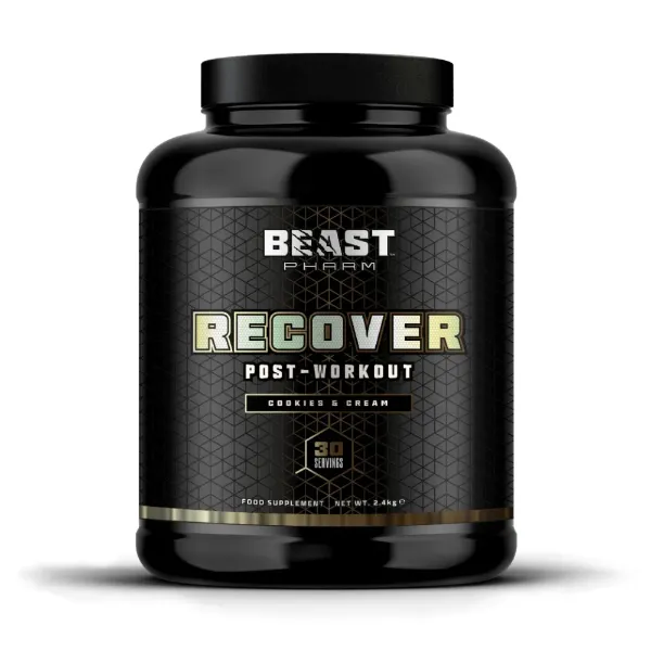 Picture of Beast Pharm Recover Cookies and Cream 30 Serving