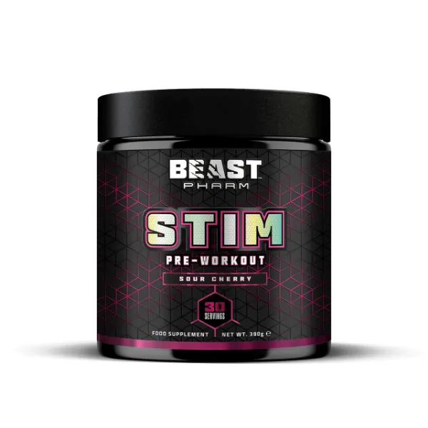 Picture of Beast Pharm Stim Sour Cherry 30 Serving
