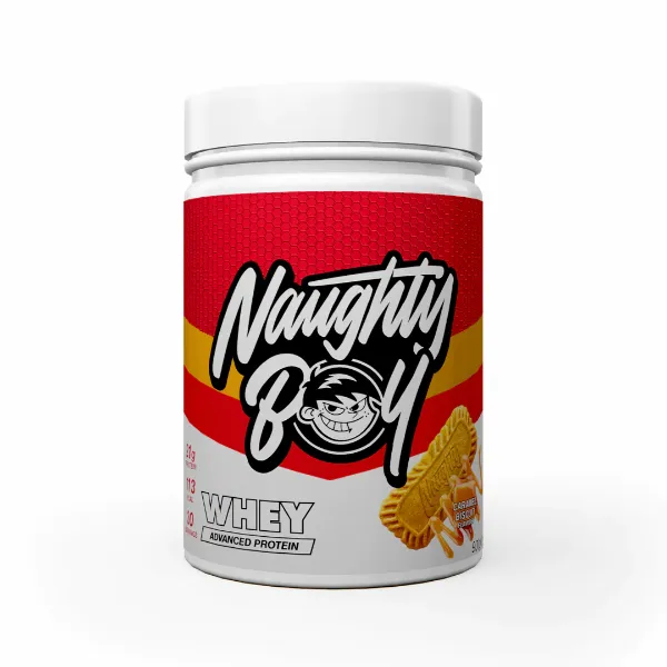 Picture of Naughty Boy Advance Whey Caramel Biscuit 900g