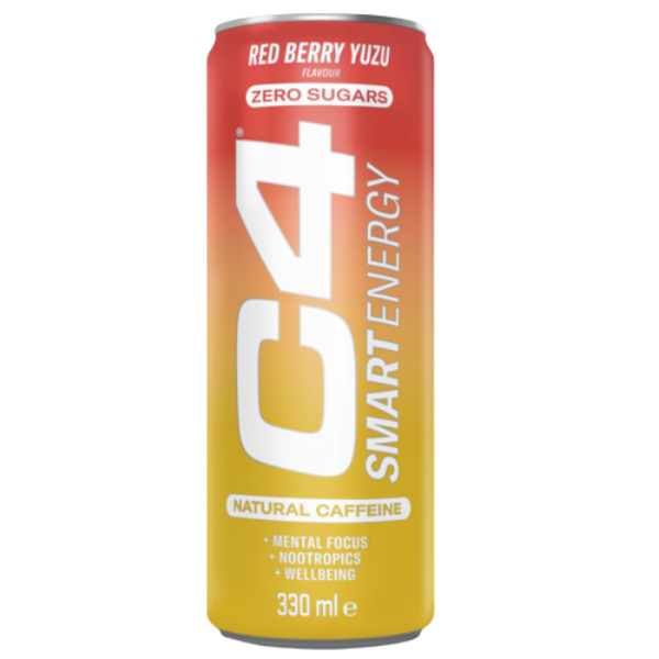 Picture of C4 Smart Energy Red Berry Yuzu 12 x330ml